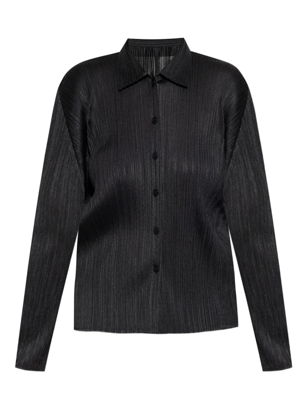 Pleats Please Issey Miyake Basics プリーツ シャツ | ブラック