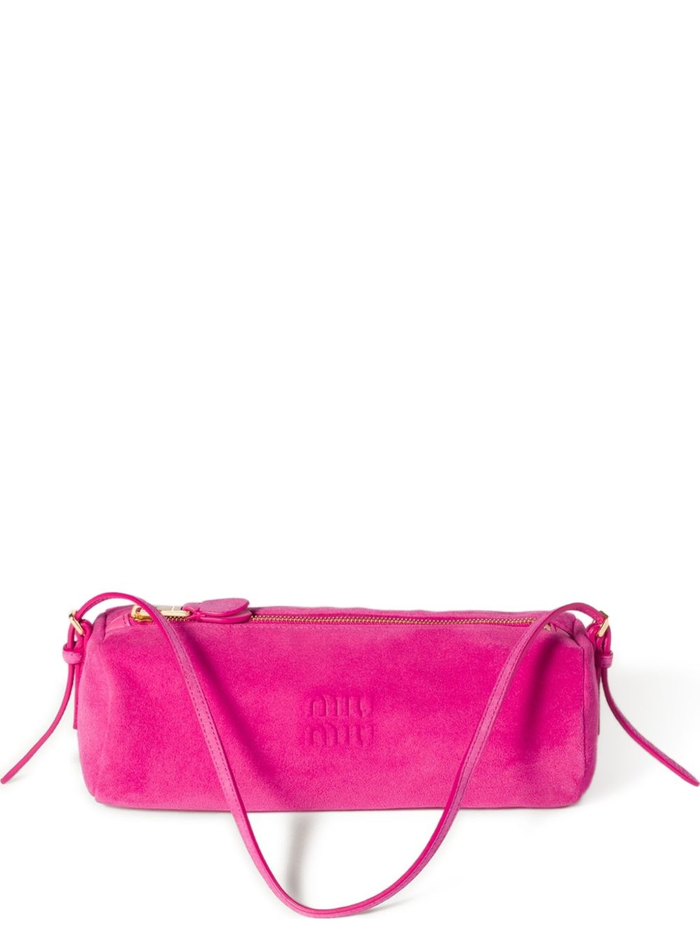 Miu Miu スエード ミニバッグ | ピンク | FARFETCH JP