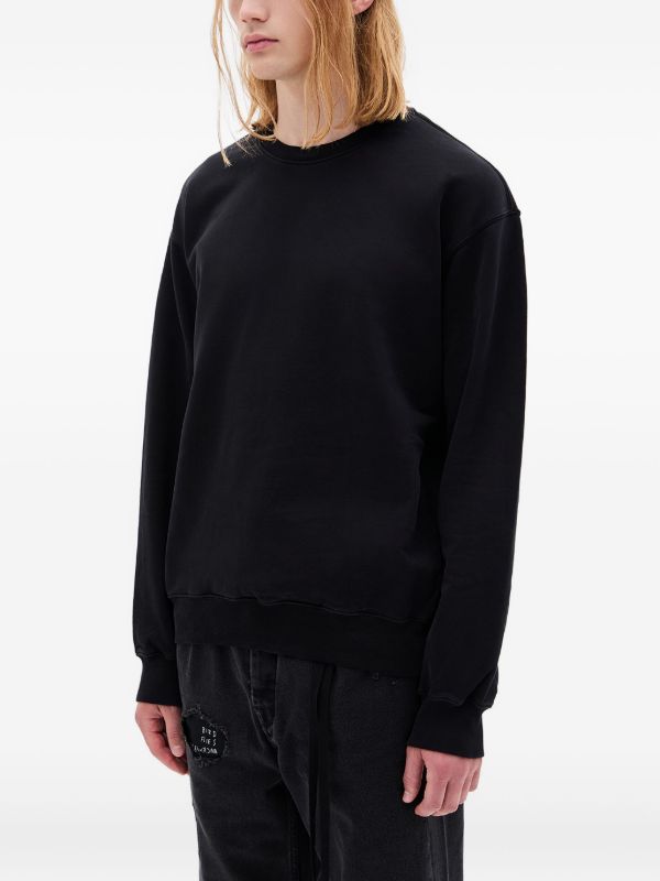 Ann Demeulemeester グラフィック スウェットシャツ | ブラック