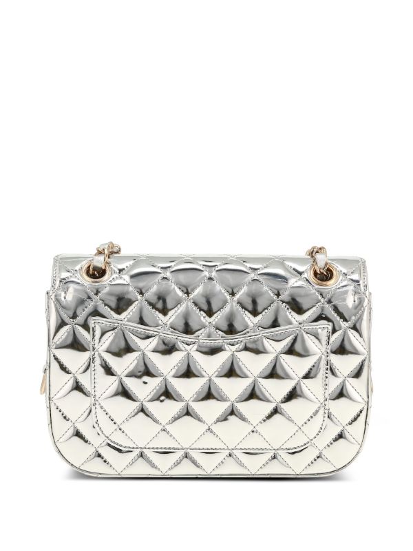 CHANEL Pre-Owned Timeless キルティング ショルダーバッグ | シルバー