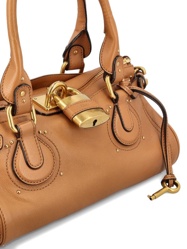 Chloé Paddington Leather Bag | Brown | FARFETCH