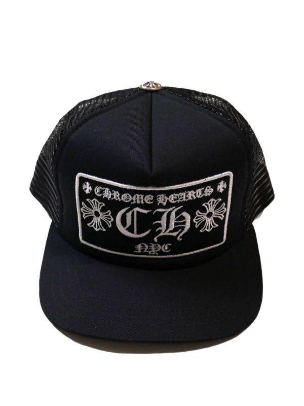 Chrome Hearts New York City Trucker Cap | Black | FARFETCH