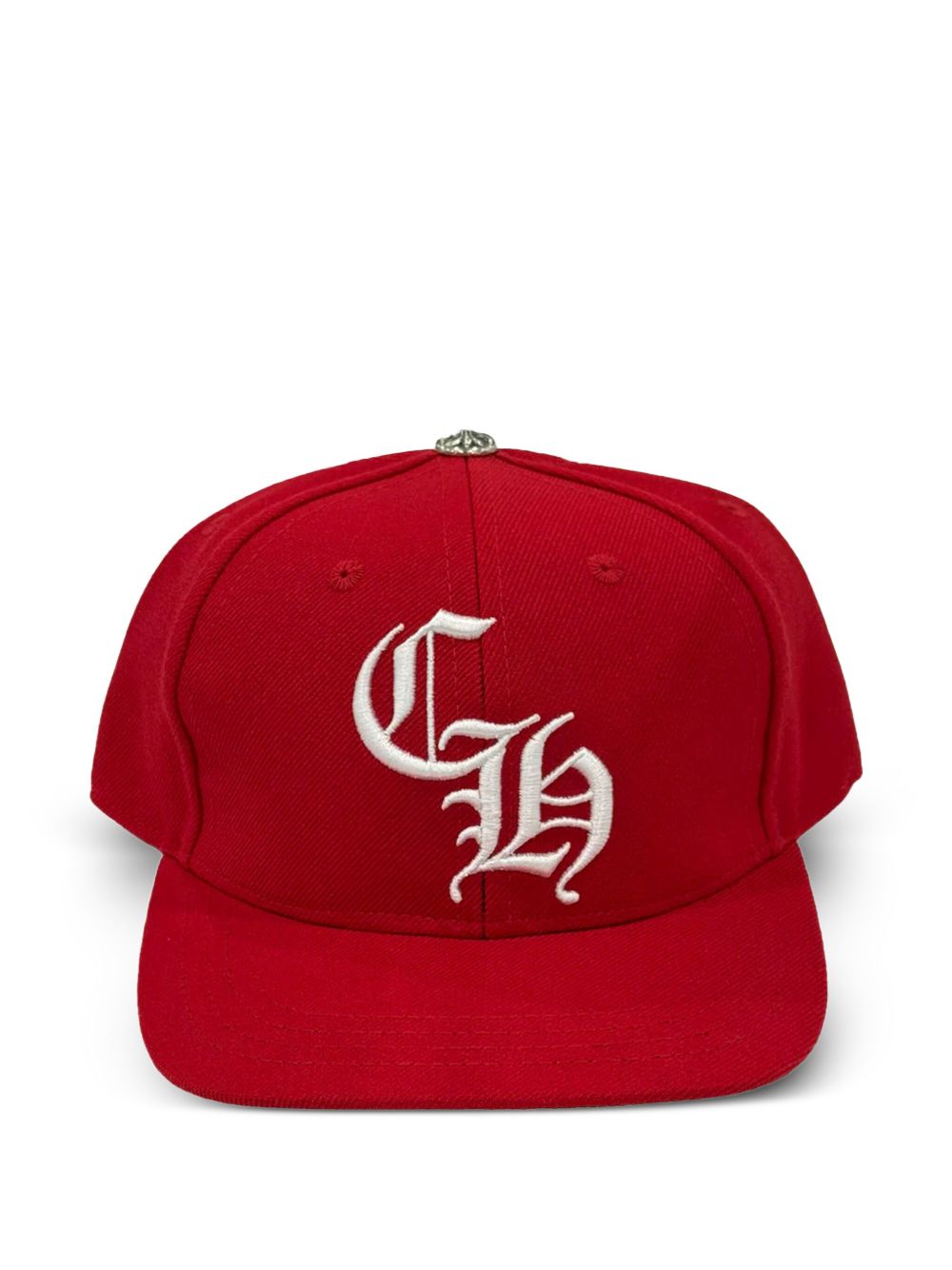 Chrome Hearts CH Logo Baseball Hat | Red | FARFETCH