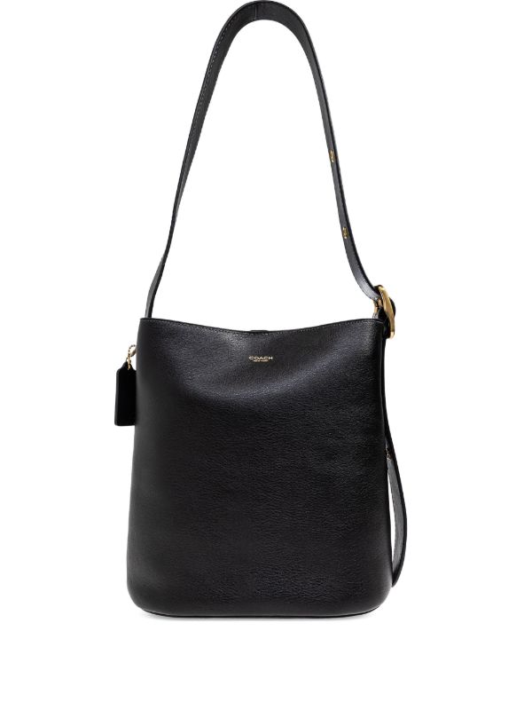 Coach Bleecker Shoulder Bag | Black | FARFETCH JO