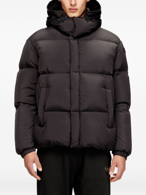 Diesel W-Rolfys ダウンジャケット | ブラック | FARFETCH JP