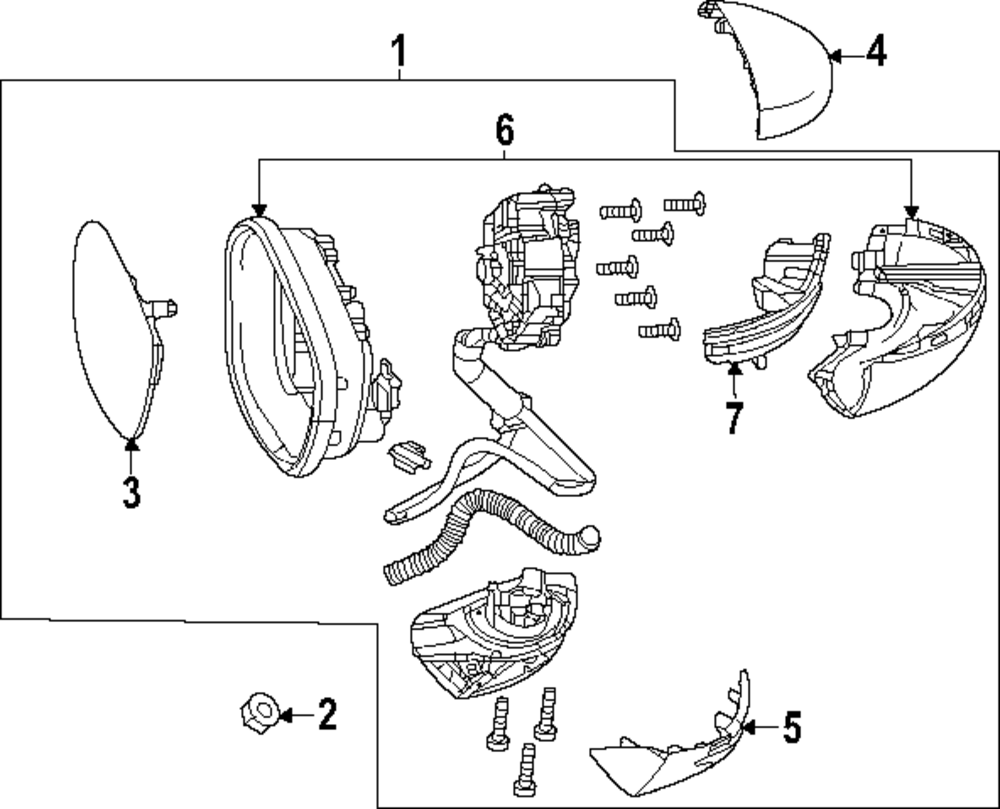 2024-2025 Acura Integra Mirror Assembly 76258-3S5-A11ZG | OEM