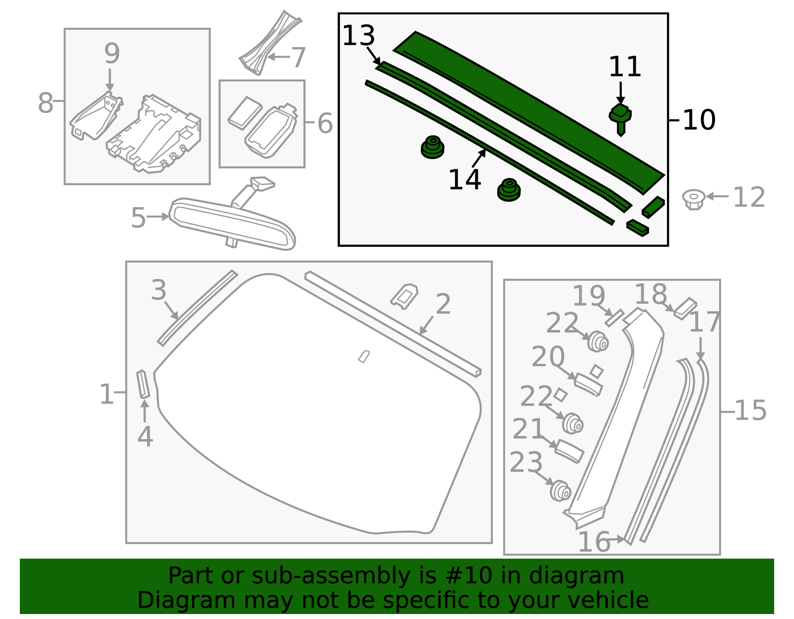 N243-50-8X0N - Upper Molding - 2016-2025 Mazda MX-5 Miata | Mazda Swag