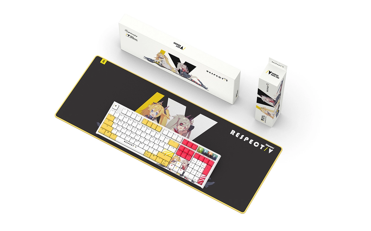 DJMAX DUCKY ゲーミングメカニカルキーボード & ゲーミングパット