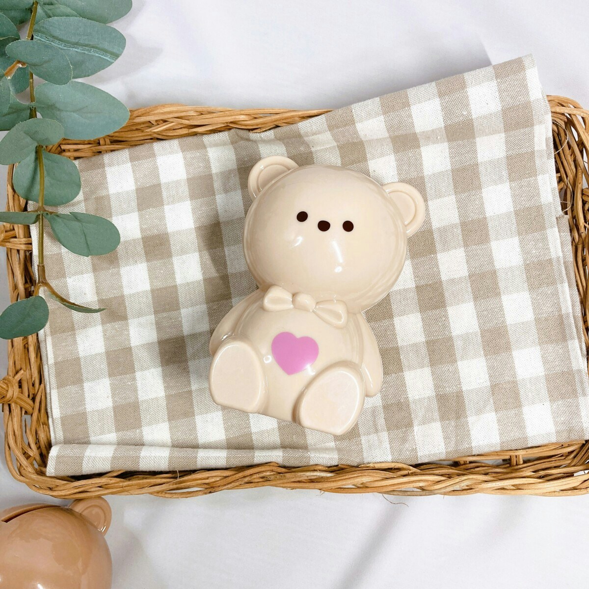 500円玉で11万円たまる【キャンドゥ】激カワ「くま貯金箱」が