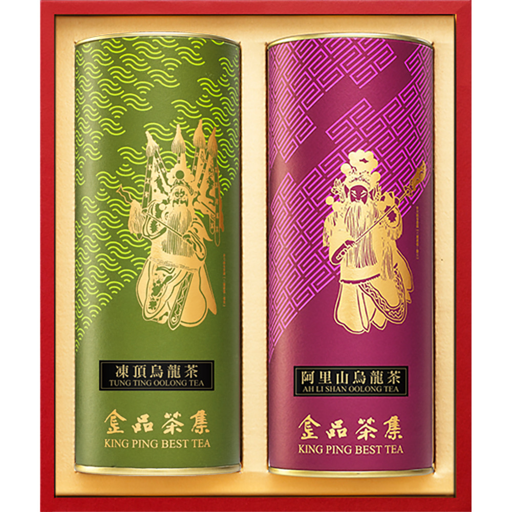 金品茶集傳藝台灣二入禮盒kingpingbesttea