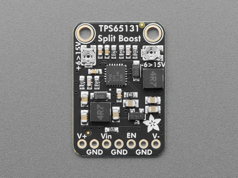 Adafruit TPS65131 Split Power Supply Boost Converter [+6~15 / -6V