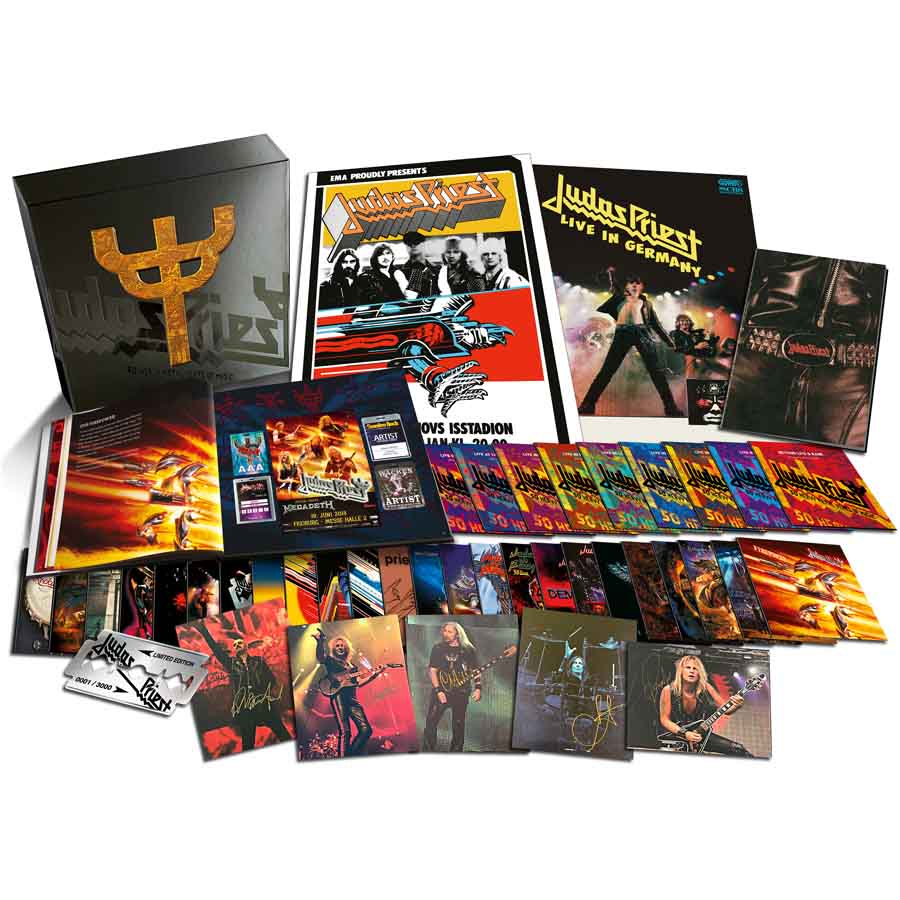 Judas Priest 50 Heavy Metal Years Of Music Limited Edition Box Set