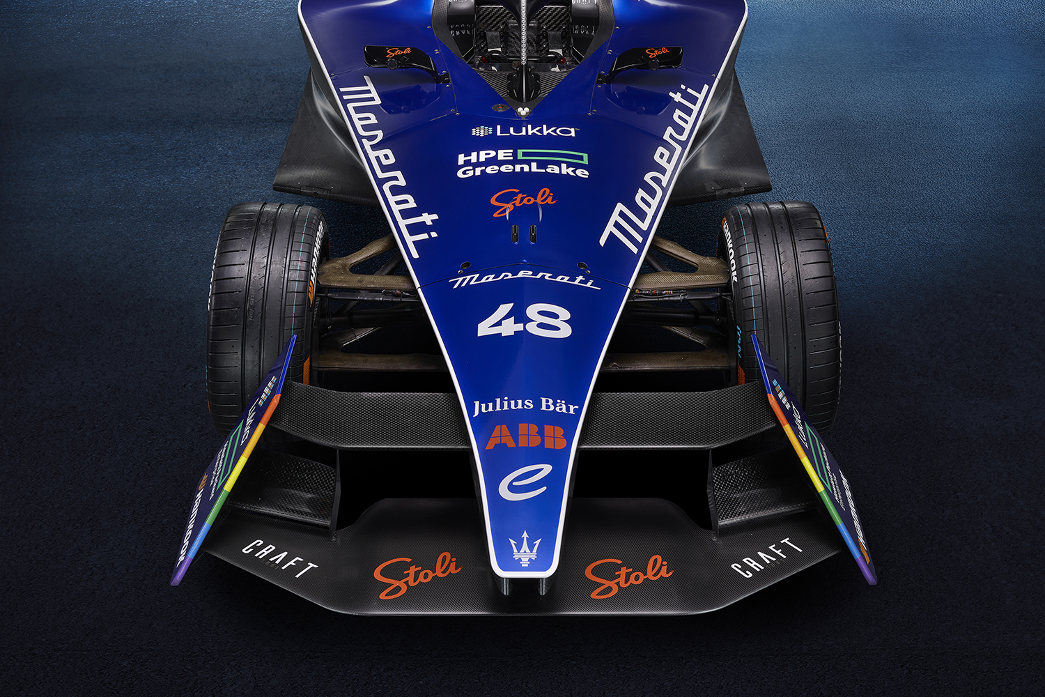 イタリアメーカーのフォーミュラEマシンのカラーリングが初公開