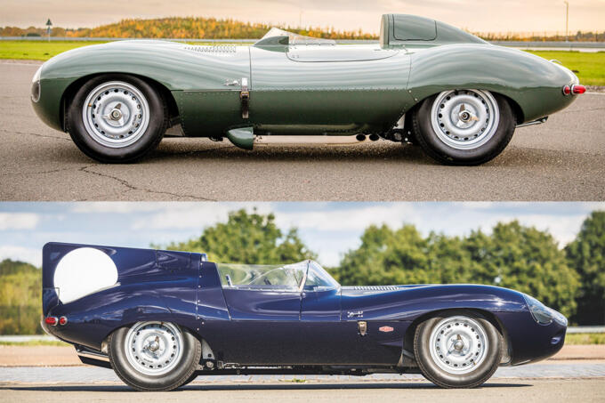 ジャガーより伝説のレーシングカー「C -TYPE」と「D -TYPE」が復活