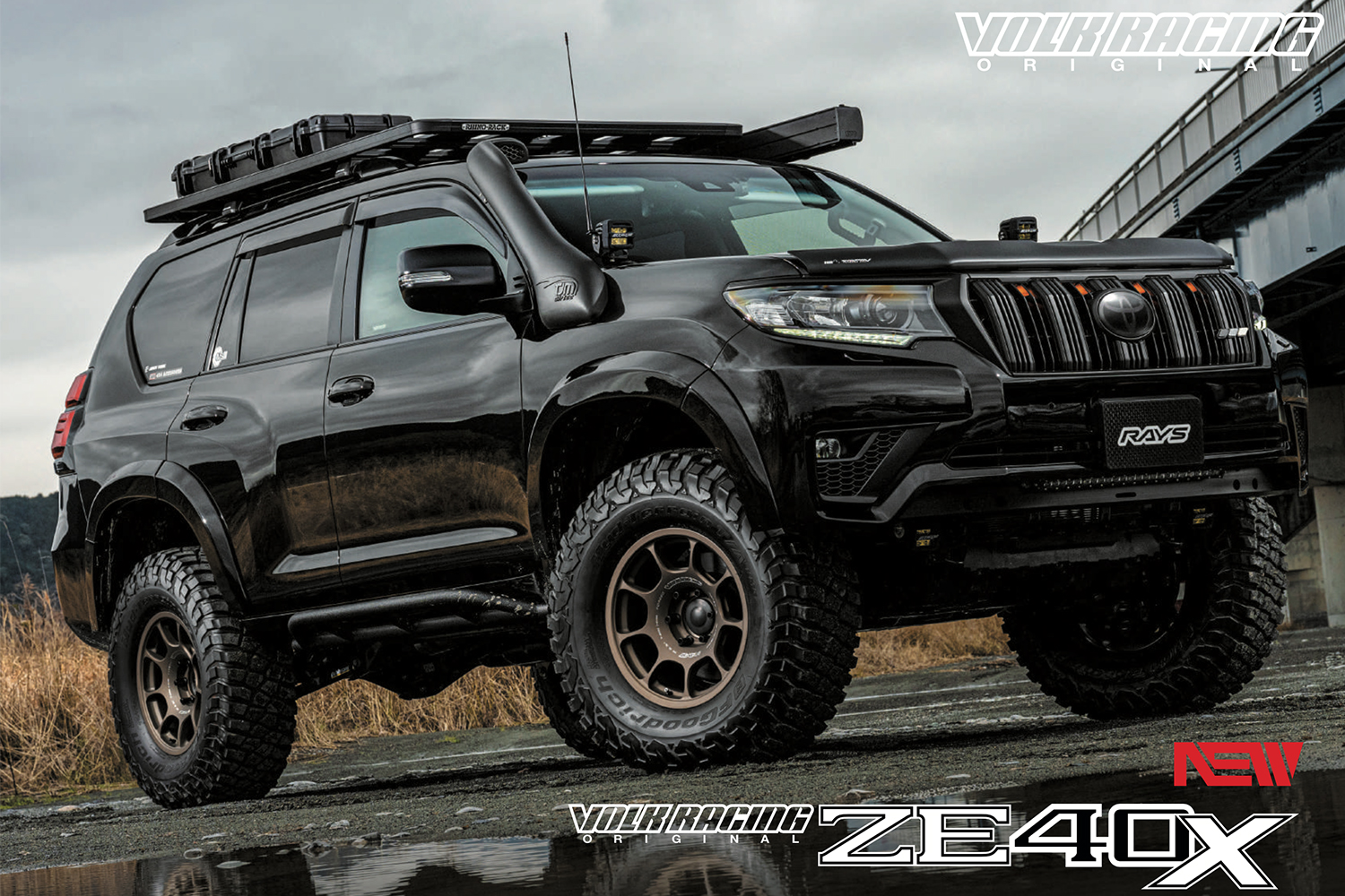 RAYSよりZE40Xが誕生！ 4WDユーザーに捧ぐ軽量・高剛性の新作鍛造