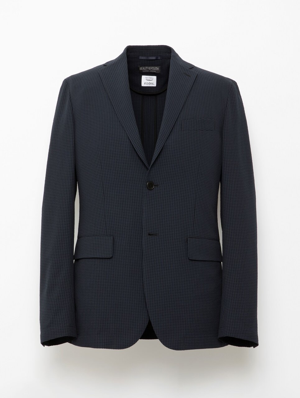 TORAY エコディア（R）シアサッカー 2ボタン ジャケット&イージー