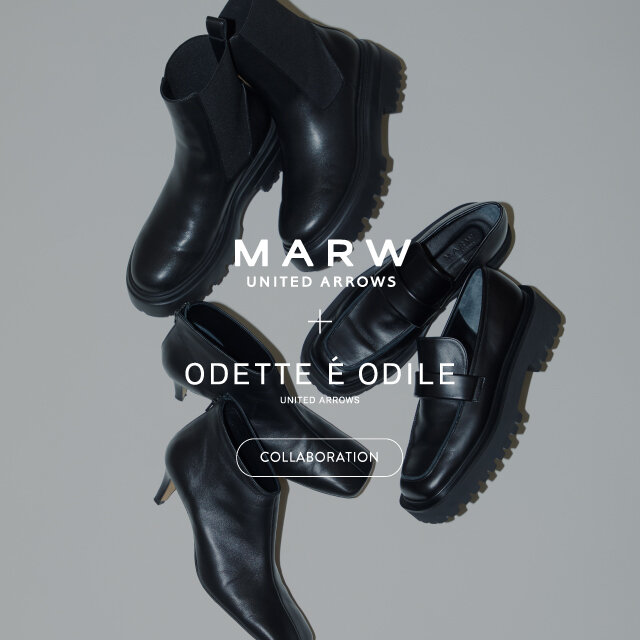 MARW UNITED ARROWS＋ODETTE E ODILE コラボレーションシューズ発売