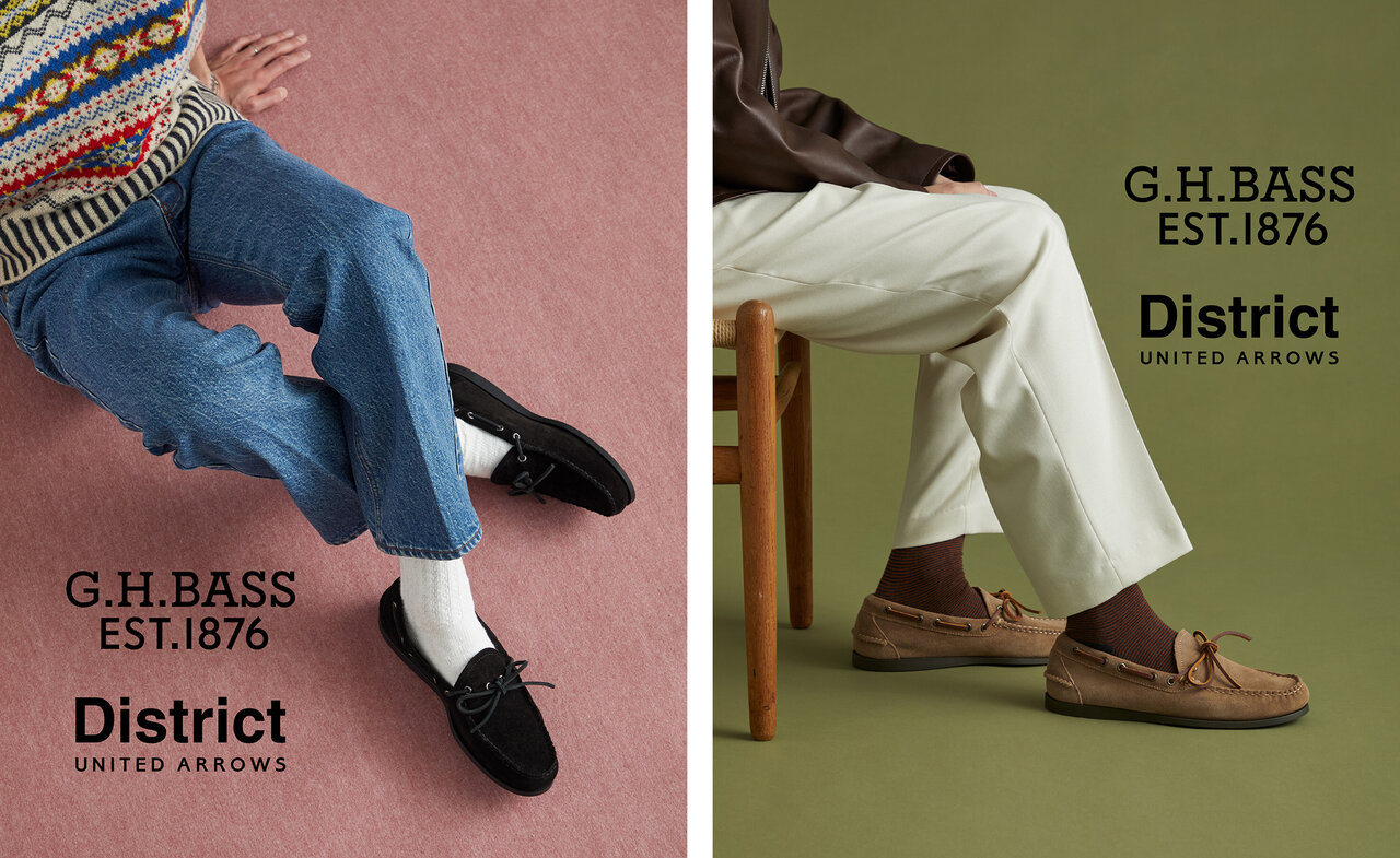10/11(金)発売 ＜G.H.BASS for District＞ WEBSTER スエード - UA