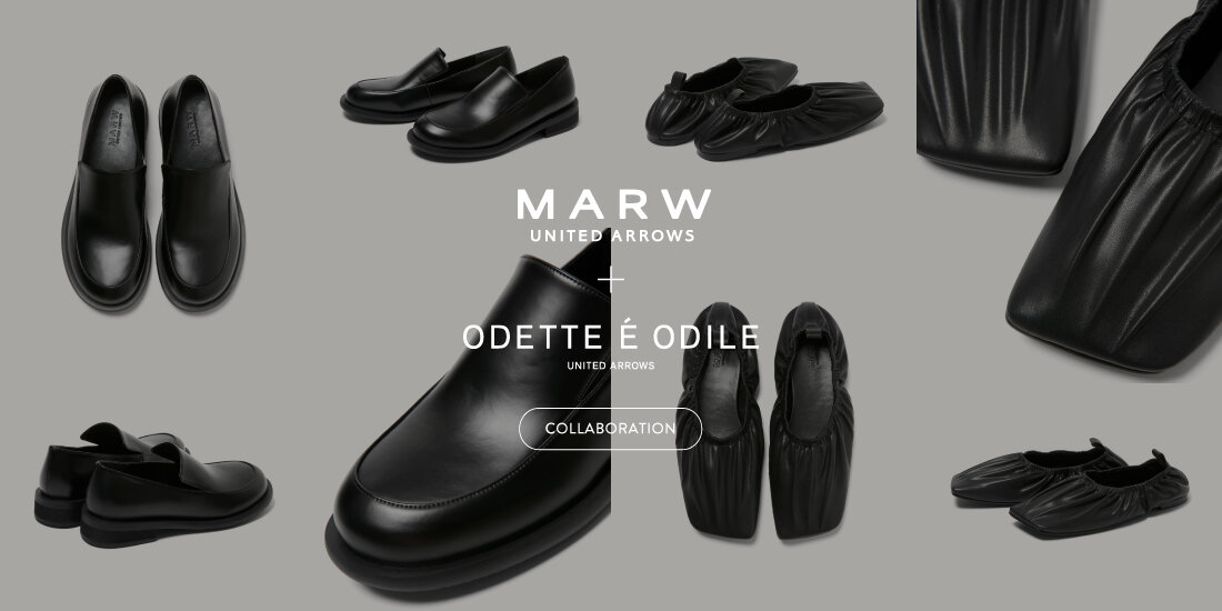 MARW UNITED ARROWS＋ODETTE E ODILE コラボレーションシューズ発売