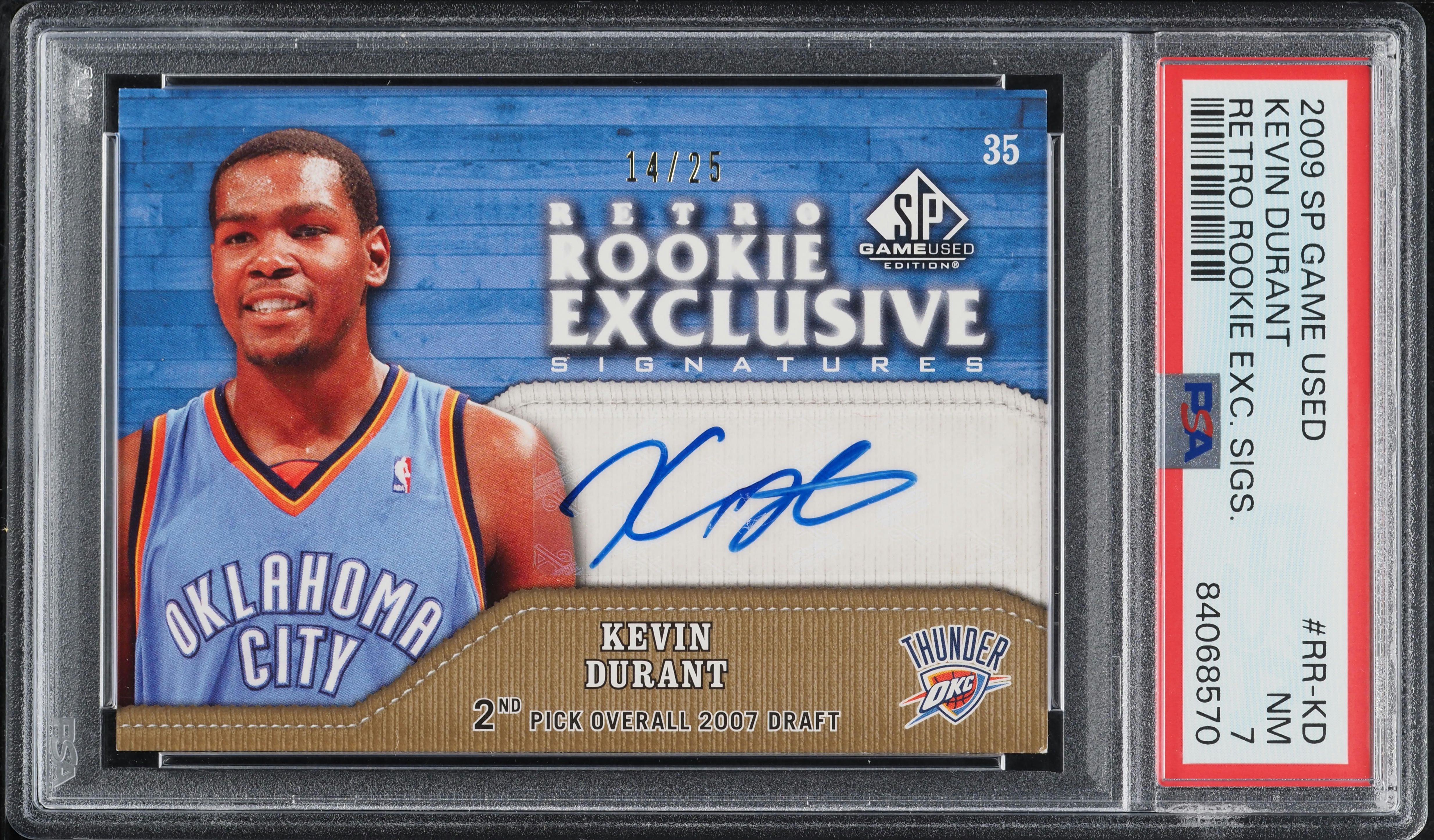 その他 PSA10 Kevin Durant Rookie 2008 SP Authen PSA10 Kevin Durant