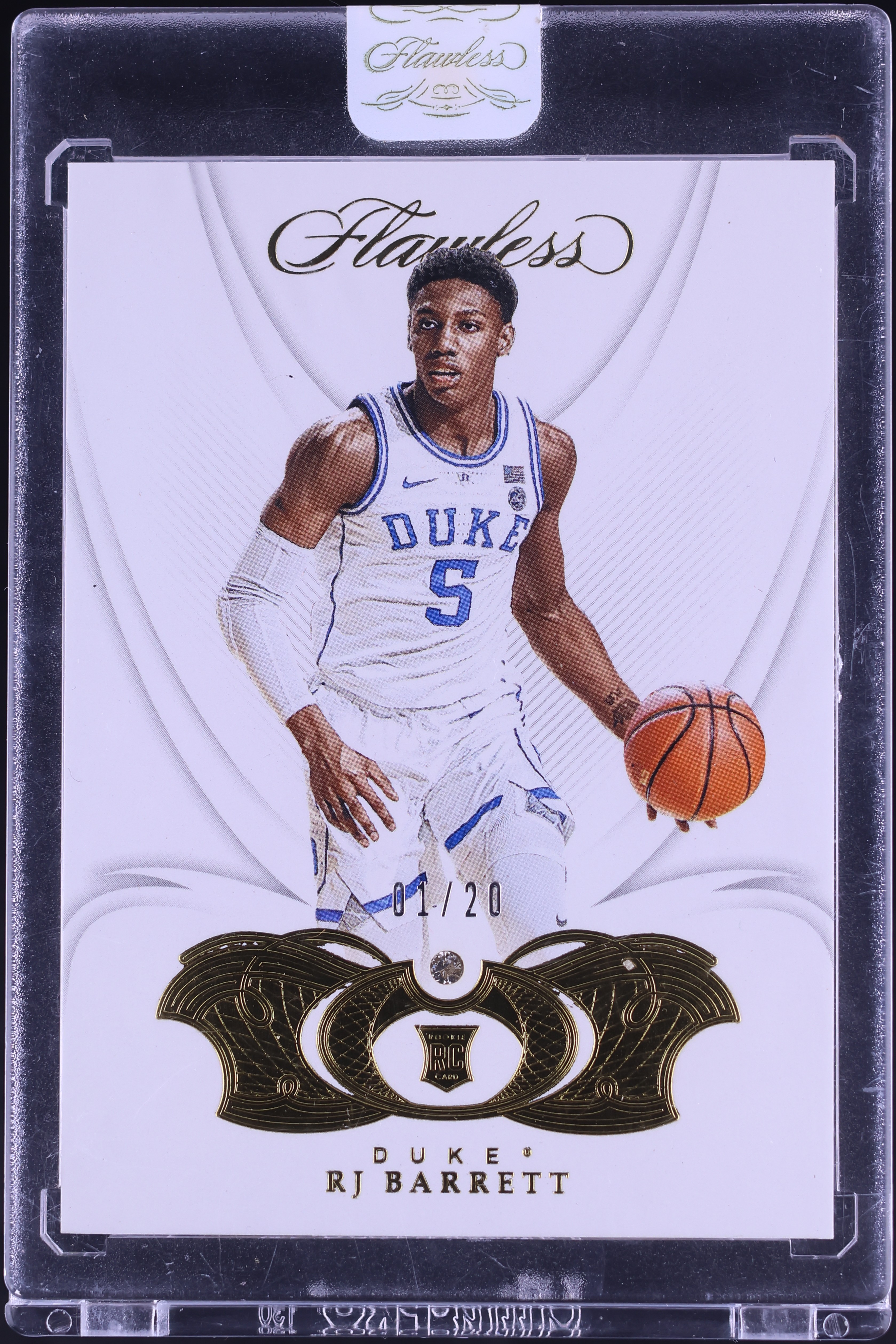 RJ Barrett 直筆サイン 2019 Panini flawless RJ Barrett 直筆サイン