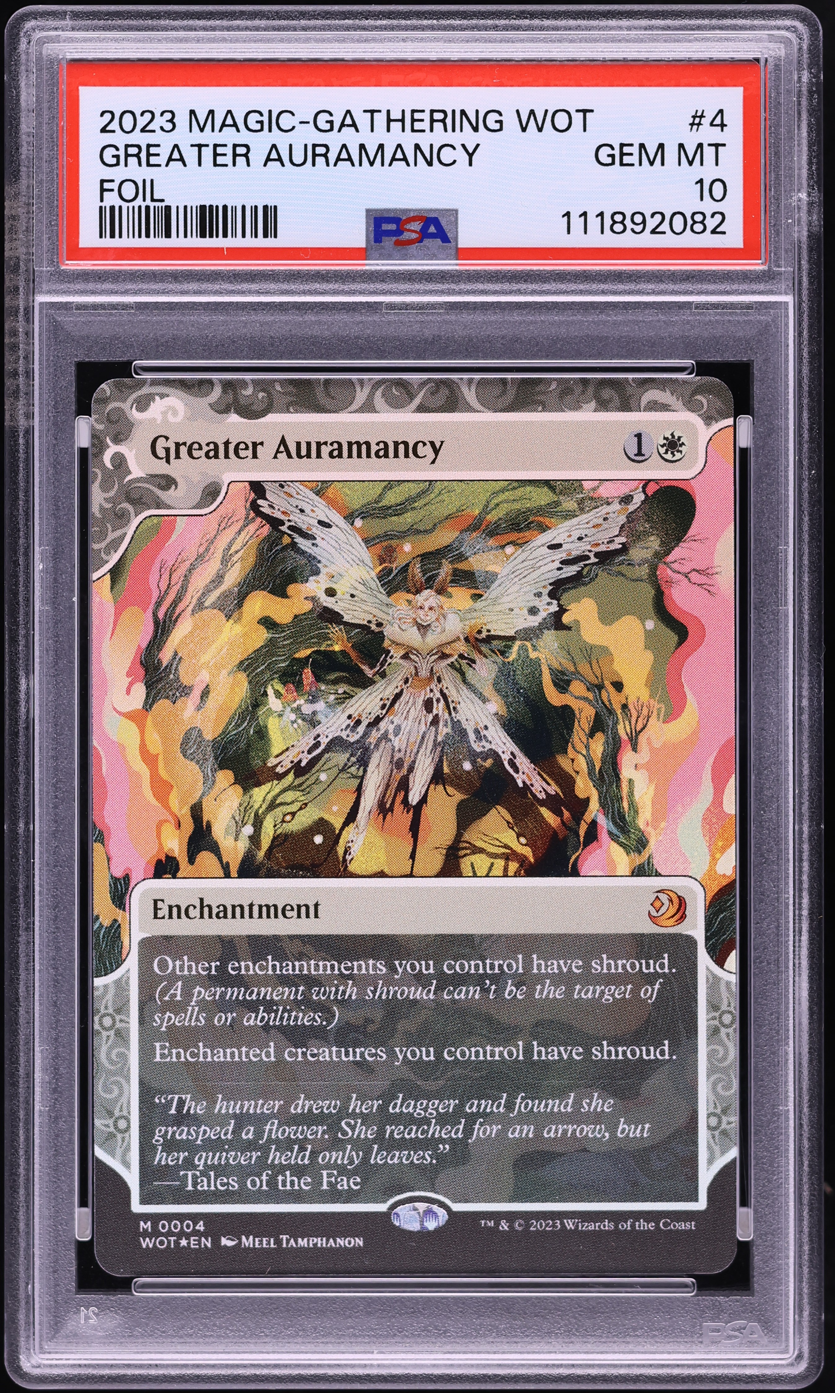 2023 MTG Wilds Of Eldraine Enchanting Tales Foil Greater Auramancy