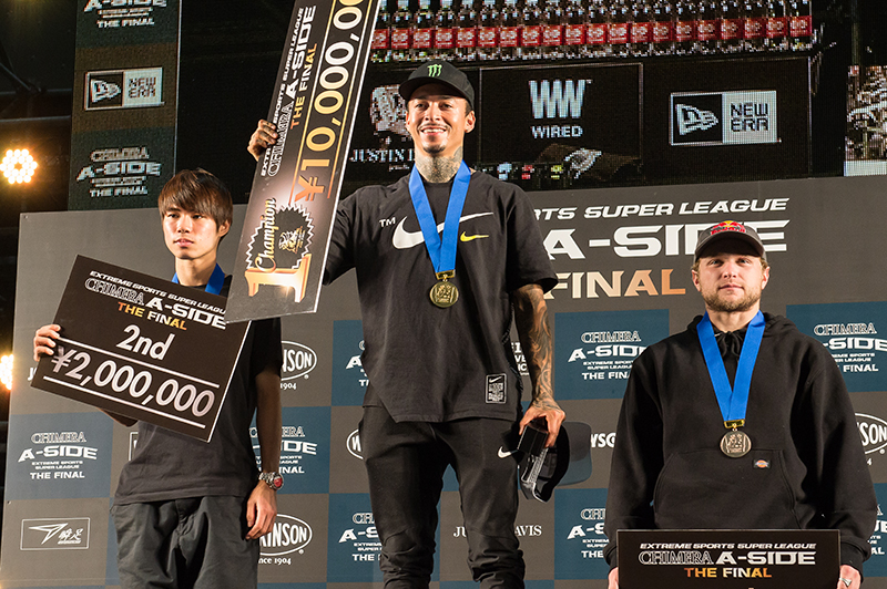 ナイジャ・ヒューストンと堀米雄斗がオリンピック前哨戦で激突