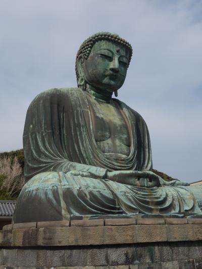 鎌倉の大仏さまは美男かな。久しぶりのデートです。』鎌倉(神奈川県)の