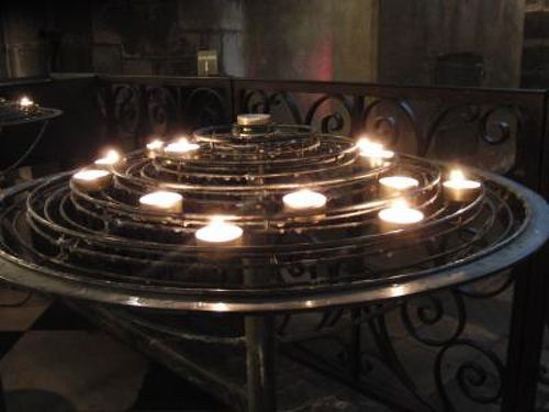 初めてのパリ 7（ノートルダム寺院でキャンドル奉納の巻）』パリ