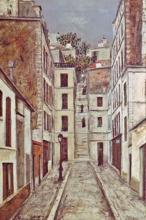 ラ・ビュット・モンマルトル ユトリロの風景 2006 Montmartre, sur les