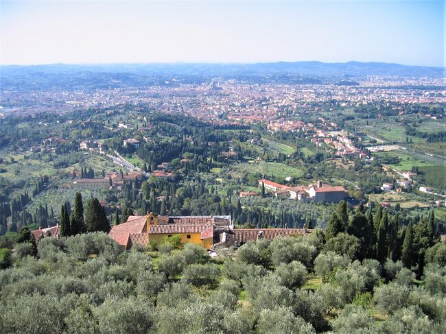 フィエーゾレの丘からフィレンツェを眺める（2007年）再編集