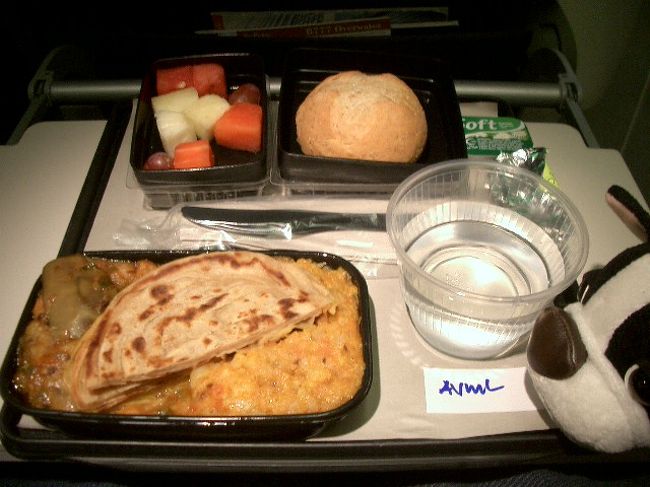 機内食の記録～シンガポール往復編№2』シンガポール(シンガポール)の
