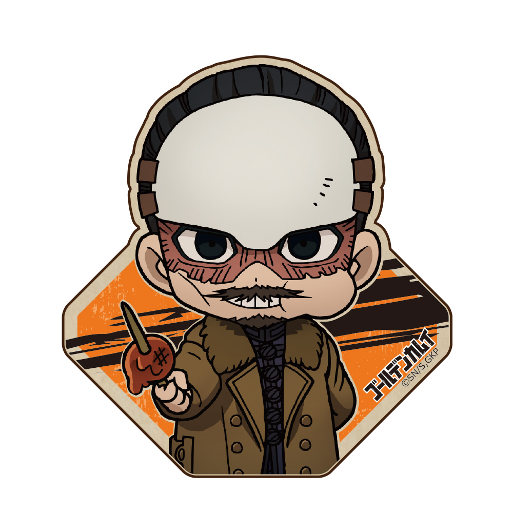 ゴールデンカムイ_ウッドクリップ(安全ピン付) 鶴見中尉 | 公式グッズ