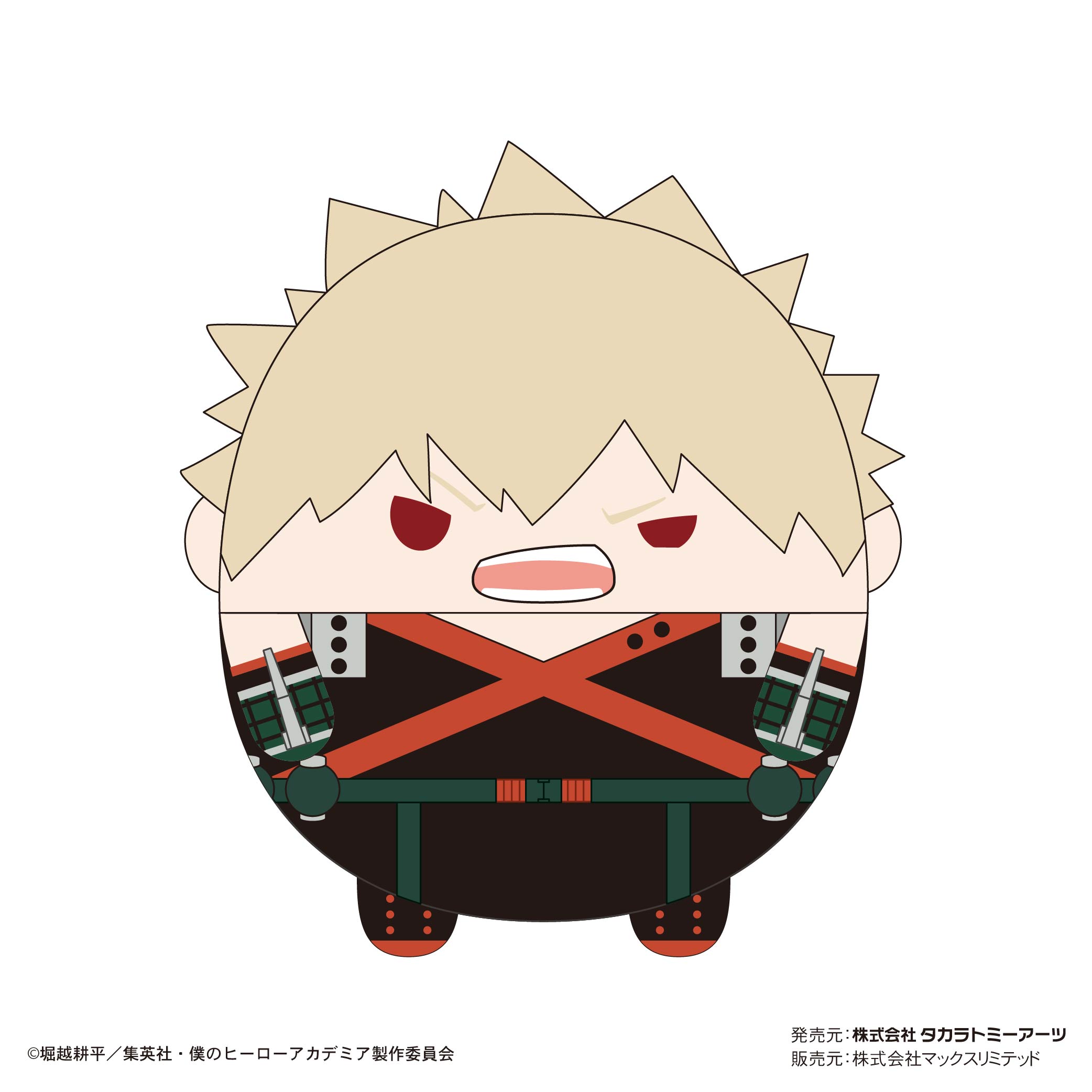 僕のヒーローアカデミア_ふわコロりんBIG6 B:爆豪勝己 | 公式グッズ