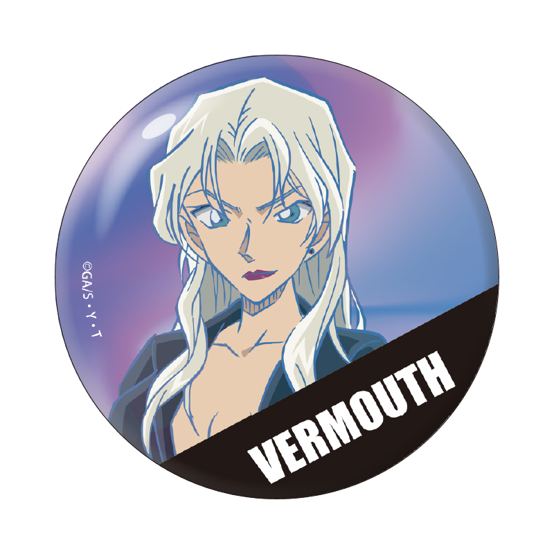 名探偵コナン_グリッター缶バッジ (ベルモット) | 公式グッズ・公式