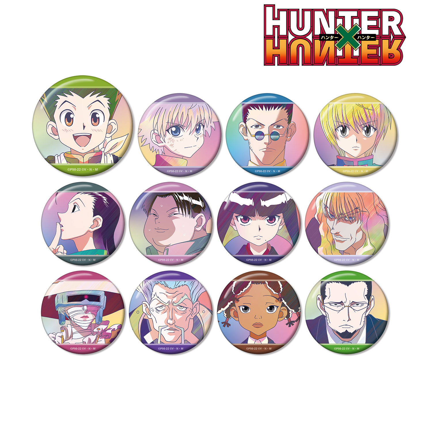 HUNTER×HUNTER_トレーディング Ani-Art clear label 第2弾 缶バッジ