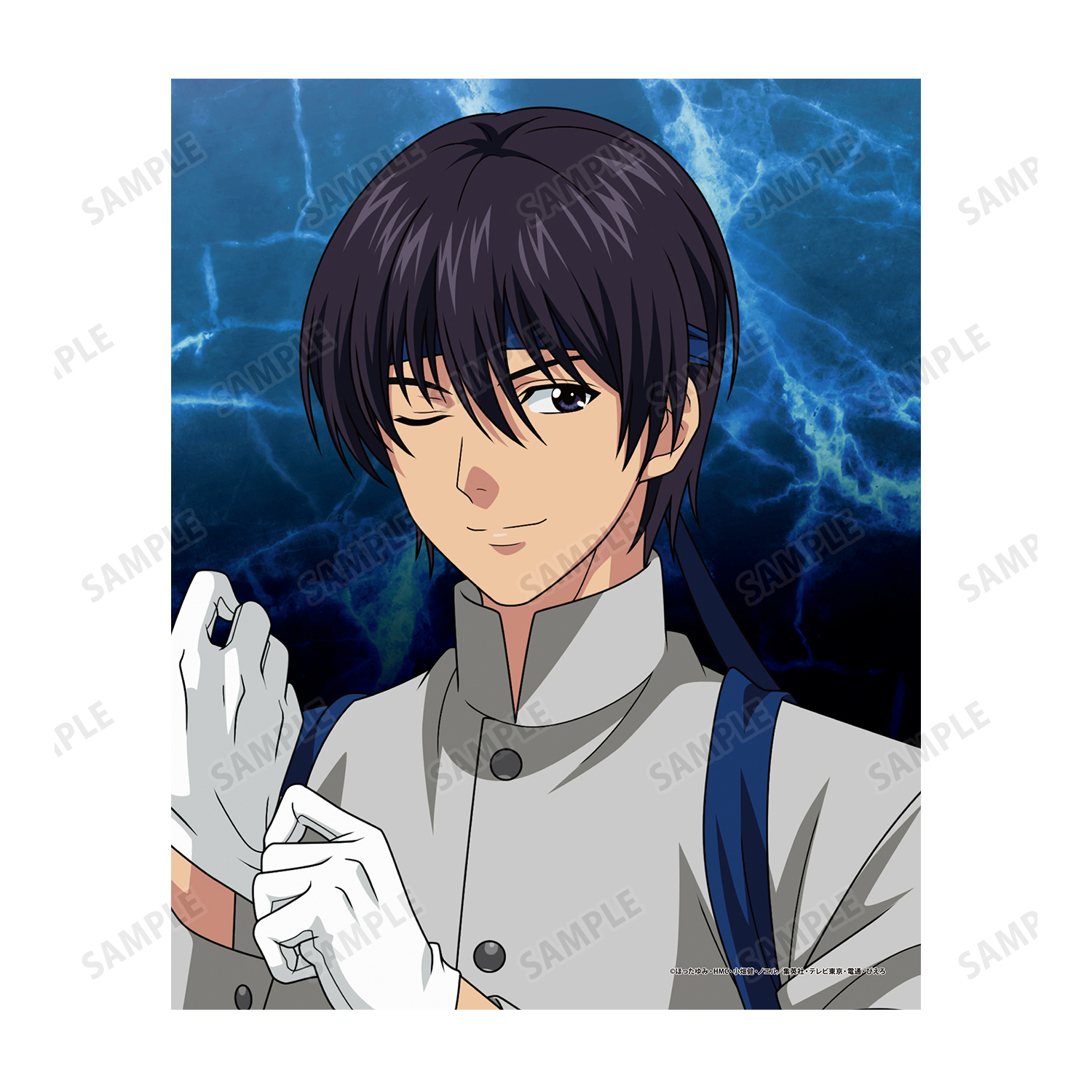 ヒカルの碁_描き下ろしイラスト 伊角慎一郎 応援団ver. キャンバス