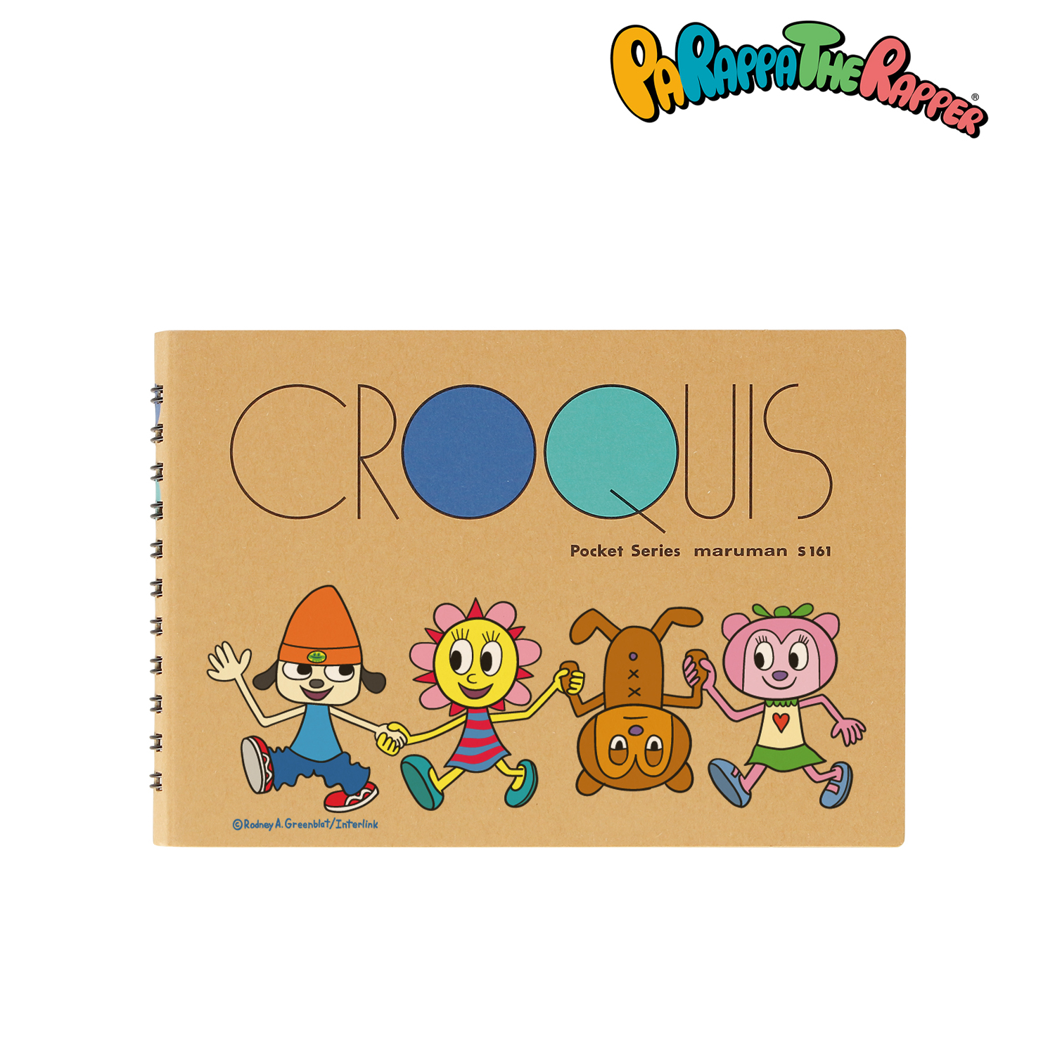 パラッパラッパー_クロッキーブック | 公式グッズ・公式ライセンス商品