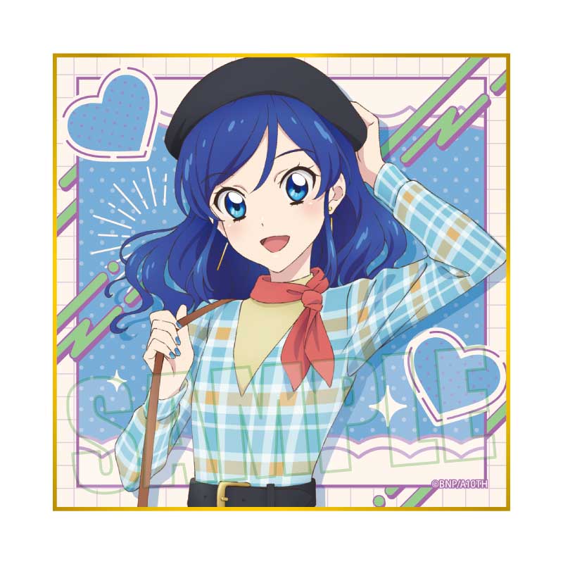 アイカツ！ 10th STORY ～未来へのSTARWAY～_ミニ色紙 /霧矢 あおい