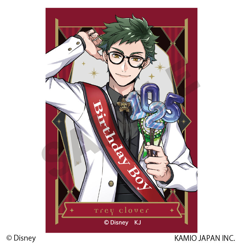 ツイステッドワンダーランド_缶マグネット トレイ・クローバー