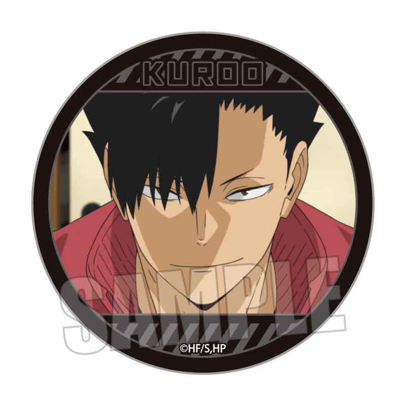 ハイキュー 主将缶バッジ 黒尾鉄朗 17点セット ハイキュー 主将缶