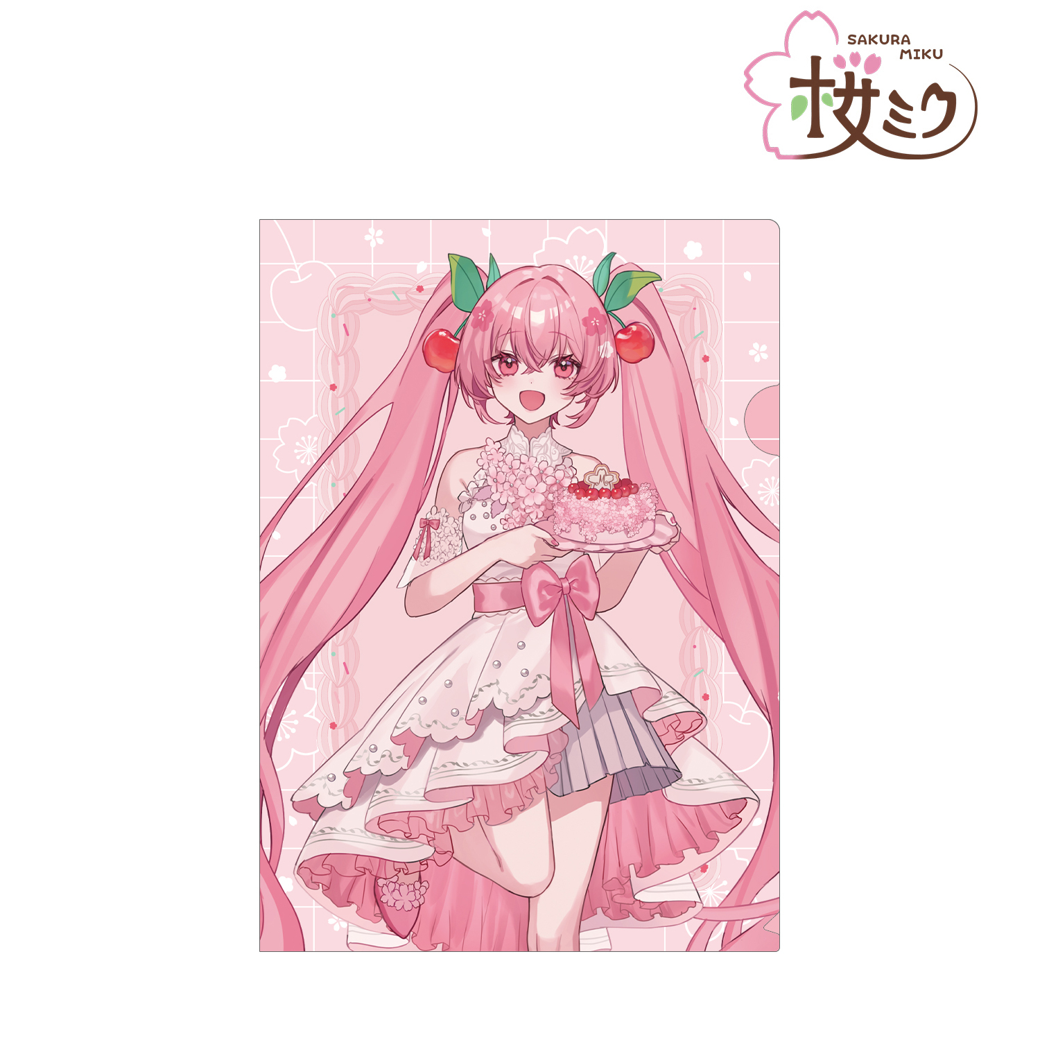 初音ミク アイスクリームパーティー ファイル セット 等身・SD グッズ