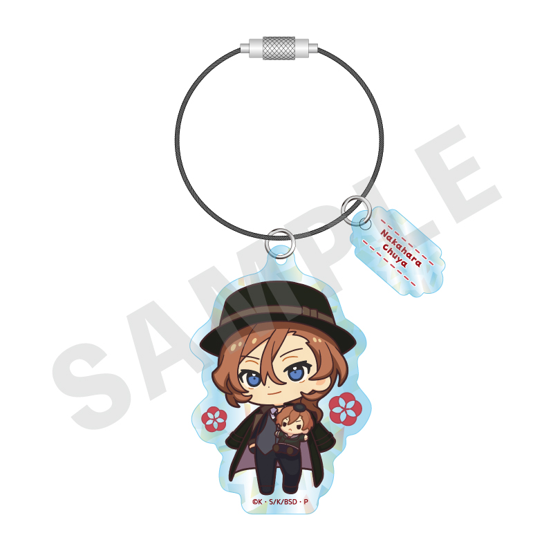 文豪ストレイドッグス_だっこシリーズ ホログラムアクリルキーホルダー