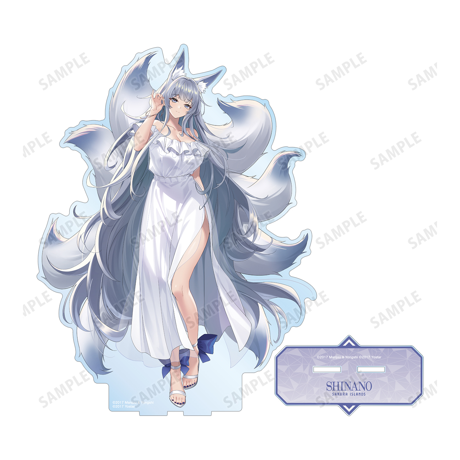 アズールレーン_描き起こし 信濃 サマーファッションver. 特大アクリル