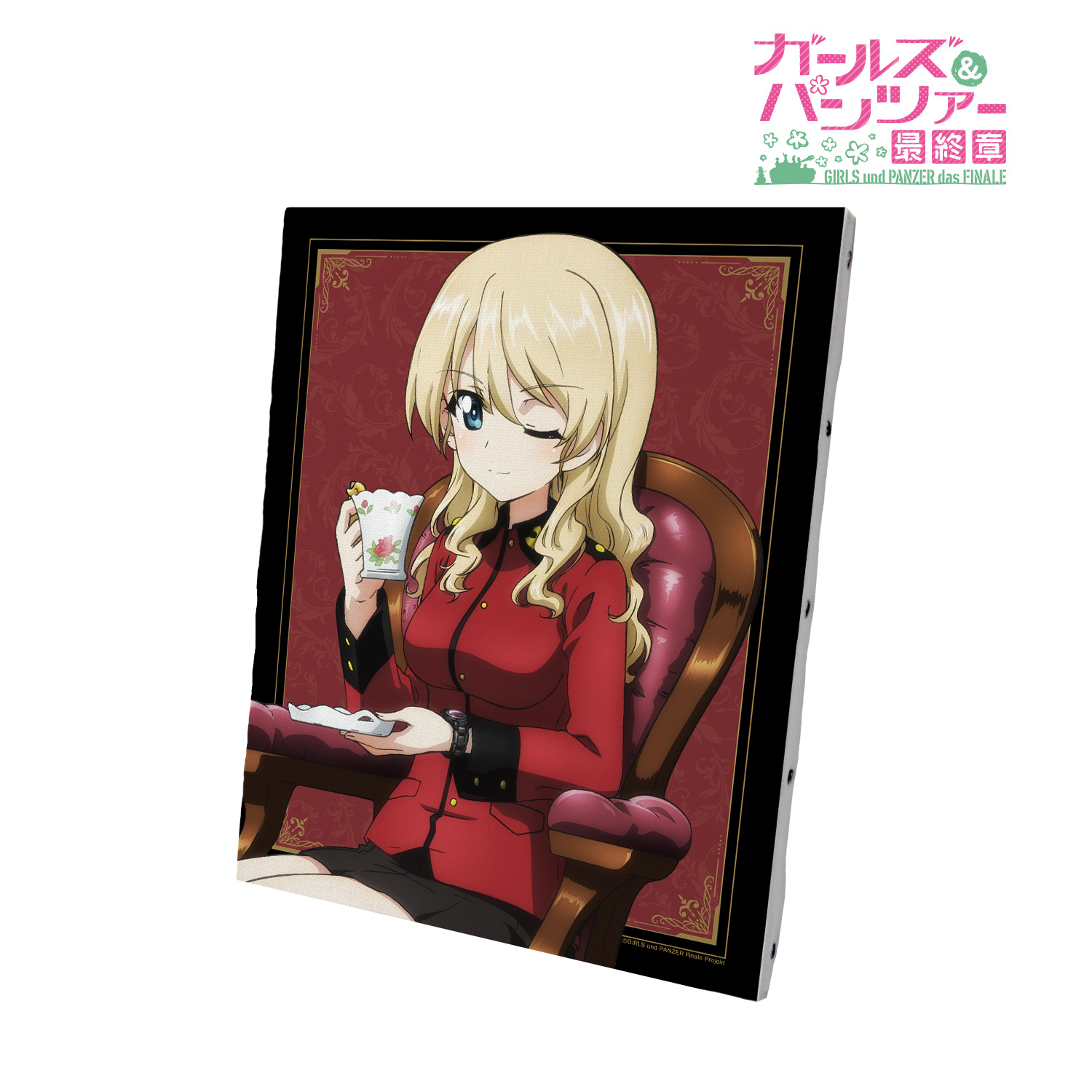 ガールズ＆パンツァー 最終章_描き下ろしイラスト ダージリン コラボ