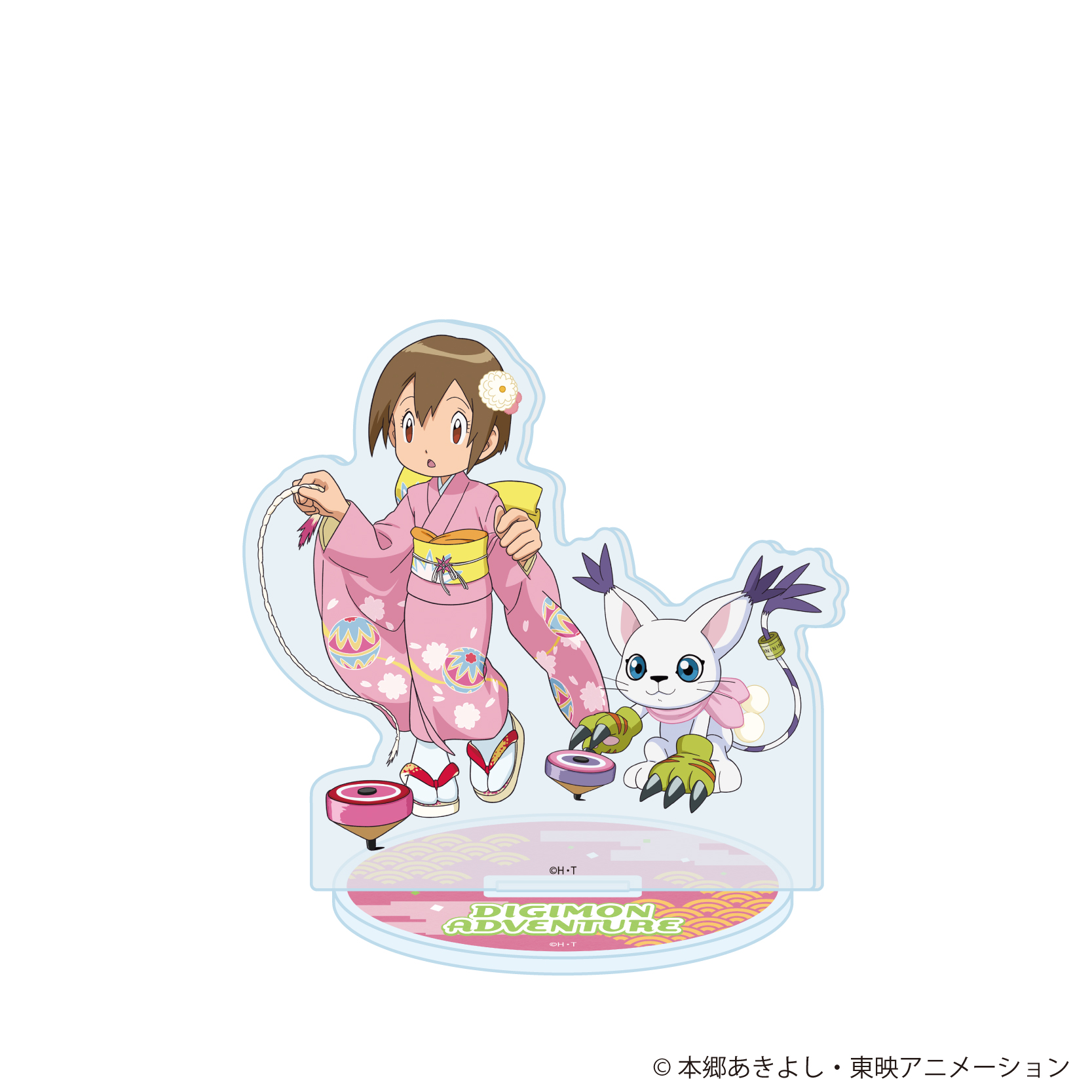 デジモンアドベンチャー_アクリルスタンド16/八神ヒカリ＆テイルモン