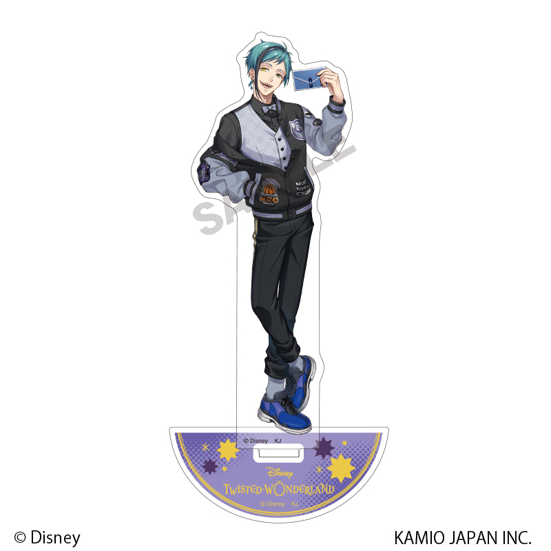 ディズニー ツイステッドワンダーランド_箔押しアクリルスタンド