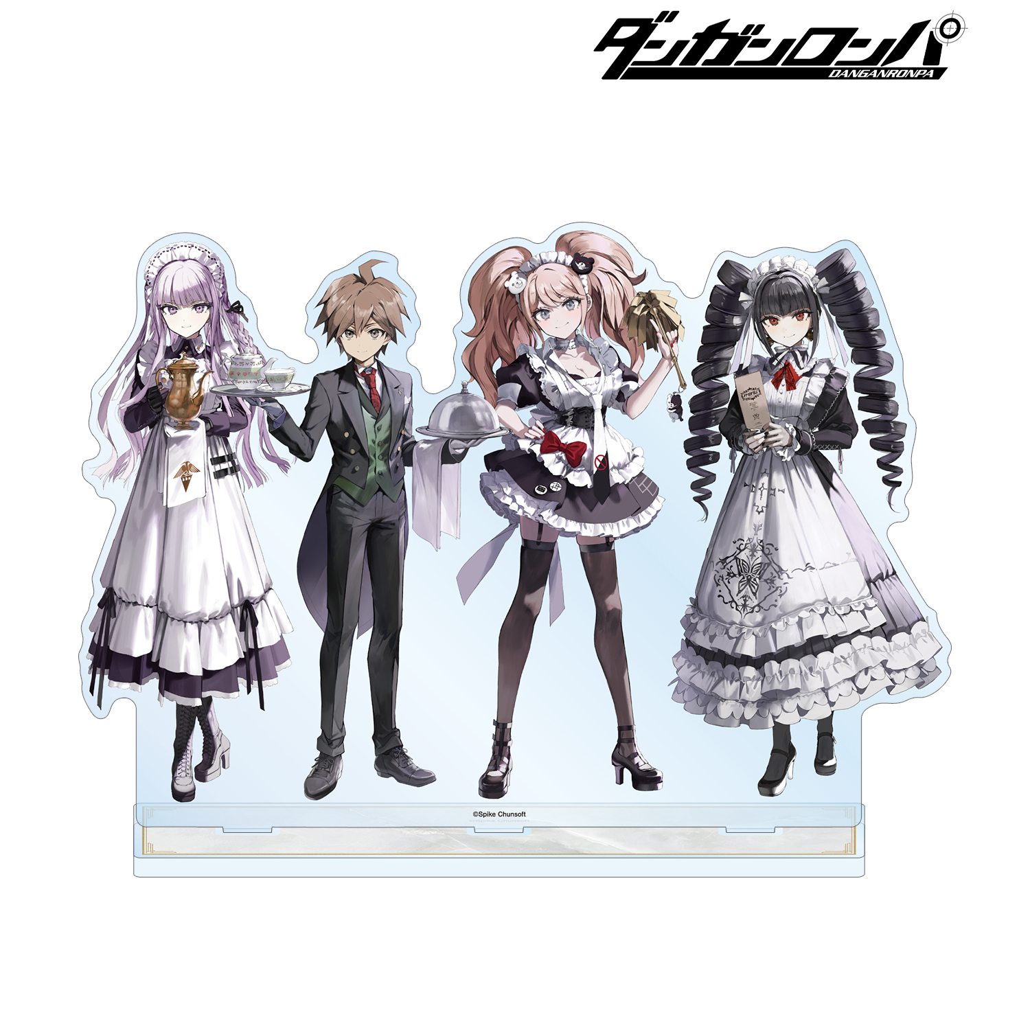 ダンガンロンパシリーズ_緜さんイラスト 苗木誠&霧切響子&セレスティア