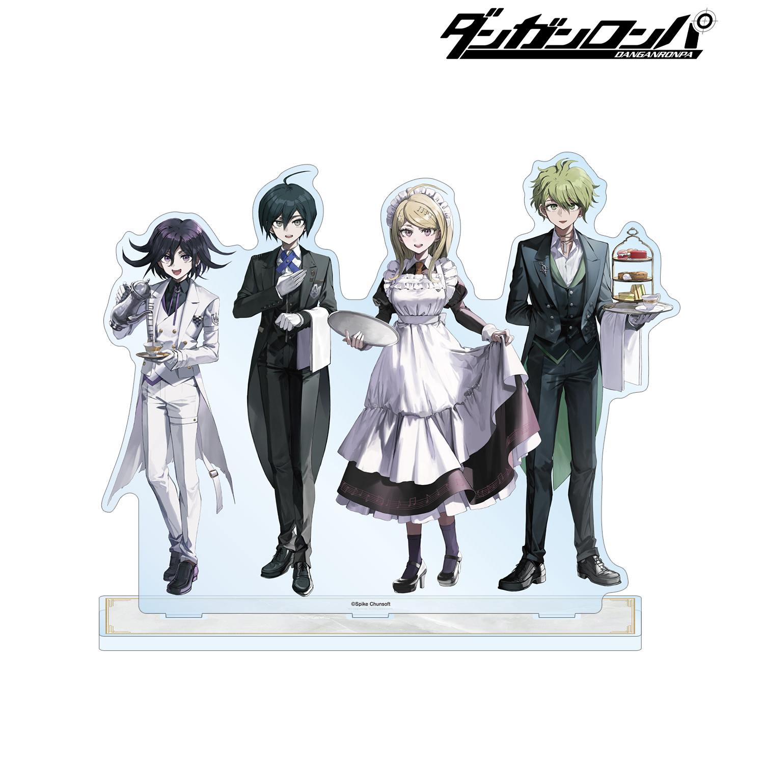 ダンガンロンパシリーズ_緜さんイラスト 赤松楓&天海蘭太郎&王馬小吉