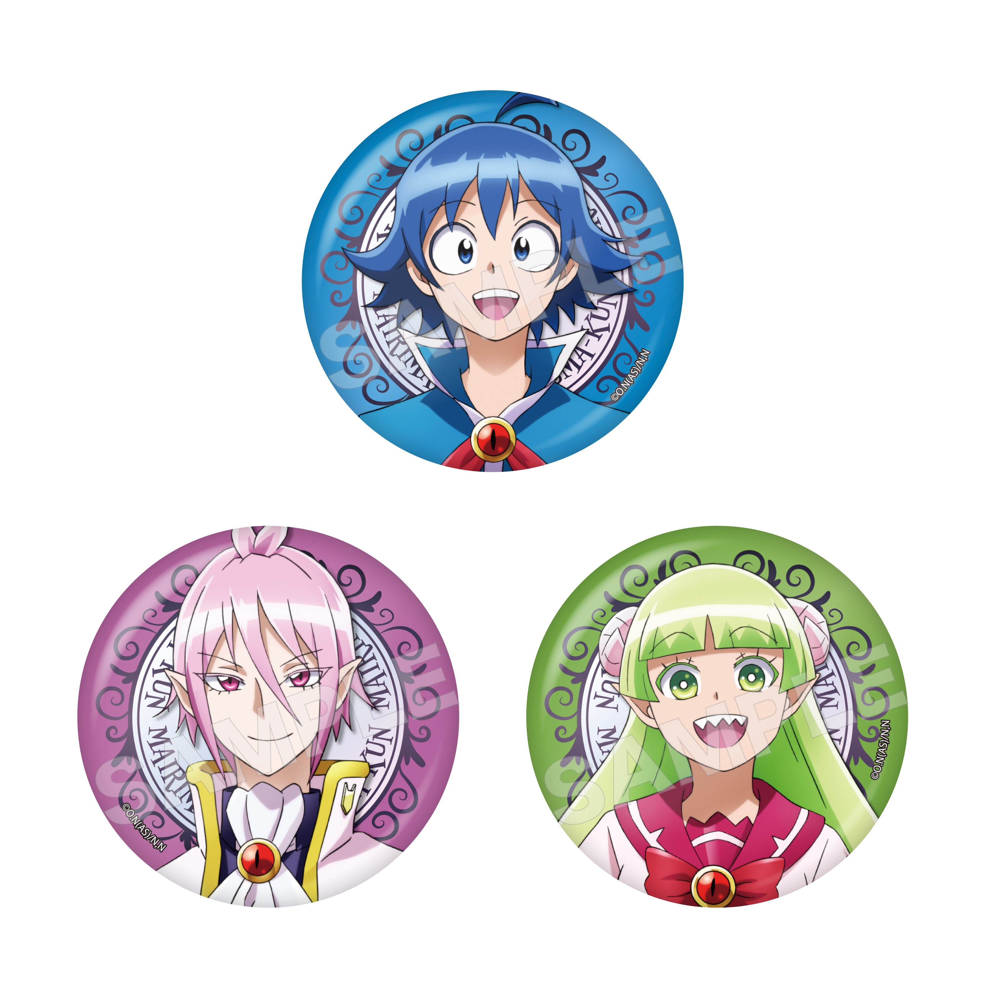 魔入りました！入間くん 応募者全員 オールスター缶バッジ33-0109-3 魔